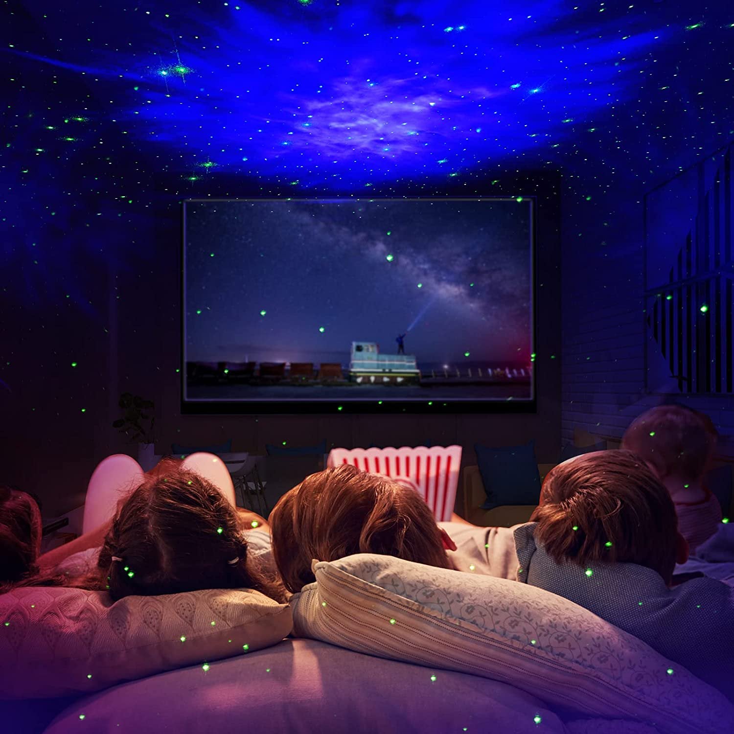 Astronaut Galaxy Starry Sky Projector Night Light